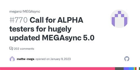 megaignore|Call for ALPHA testers for hugely updated MEGAsync .